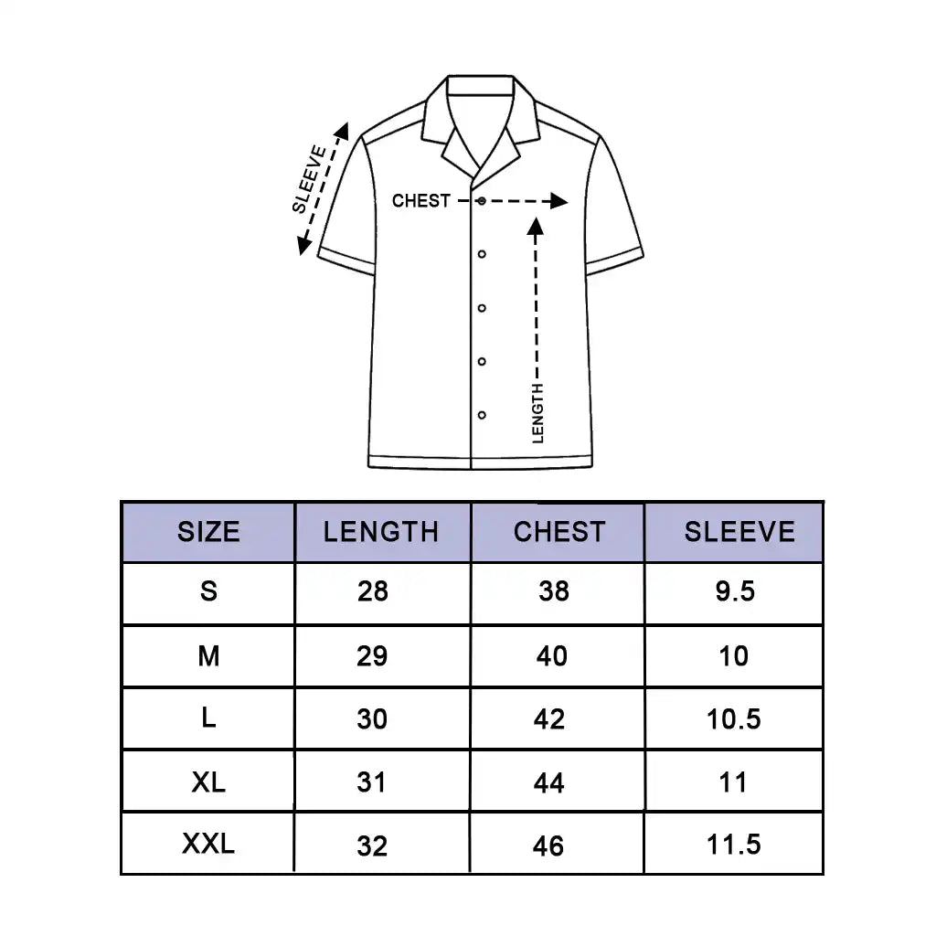 Men’s Half Sleeve Ikat Cotton Shirt – Ocean Whispers