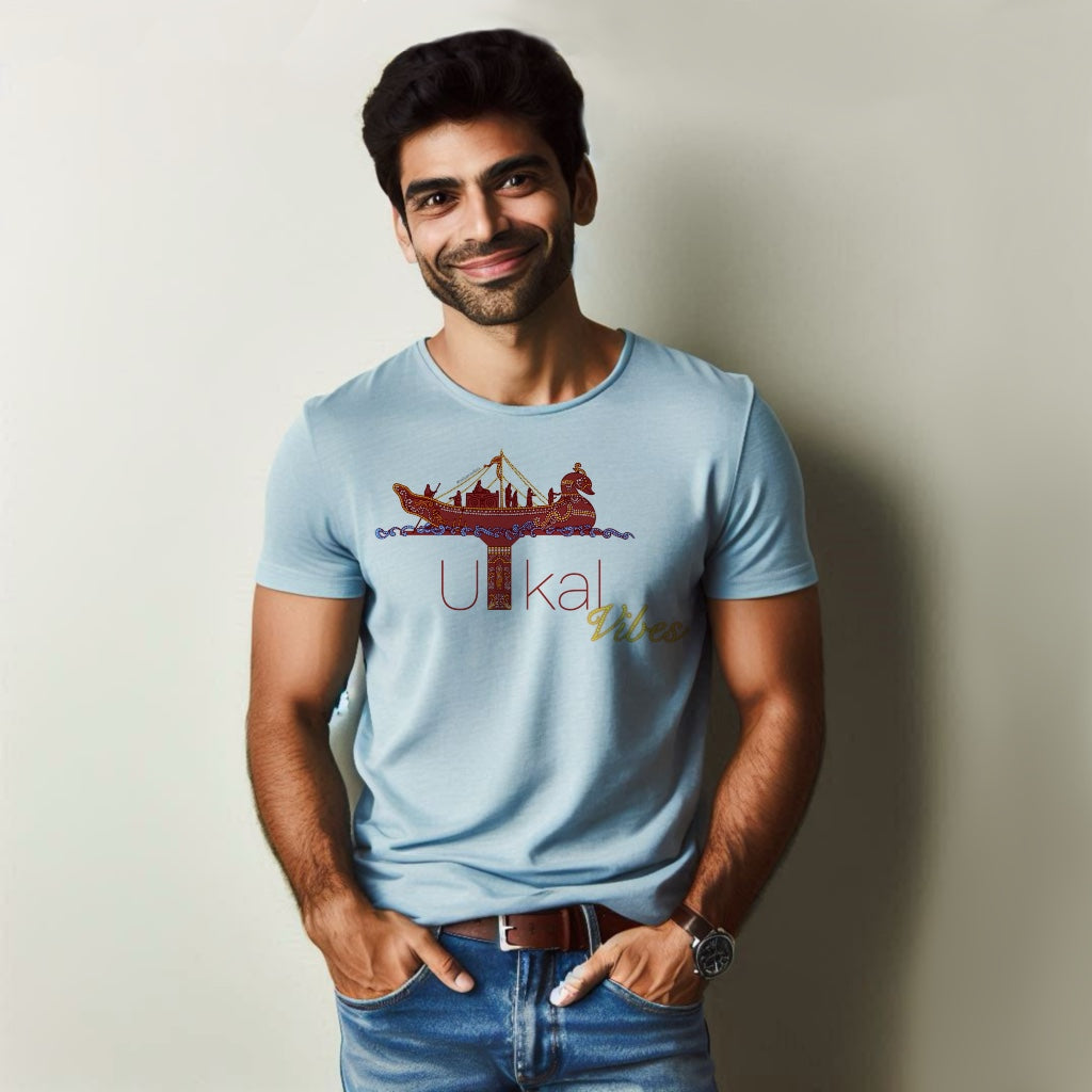 Round Neck Printed Cotton T-Shirt – Boita Gate